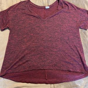 A New Day Burgundy Blouse